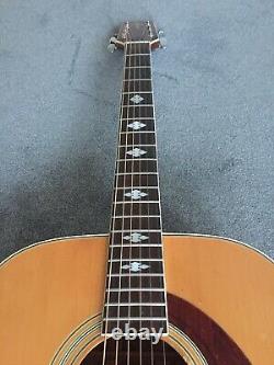 Vintage 1970s TAKEHARU WK-200 (KISO SUZUKI) Acoustic Guitar Made In Japan