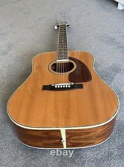 Vintage 1970s TAKEHARU WK-300 (KISO SUZUKI) Acoustic Guitar Made In Japan