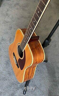 Vintage 1970s TAKEHARU WK-300 (KISO SUZUKI) Acoustic Guitar Made In Japan