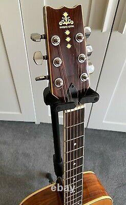 Vintage 1970s TAKEHARU WK-300 (KISO SUZUKI) Acoustic Guitar Made In Japan