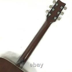 Vintage 1970s YAMAHA FG-200J Black Label Acoustic guitar Made in Japan TGJ
