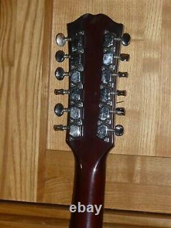 Vintage 1970s guitar -12 string guitar Epiphone FT-165 (made in Japan)