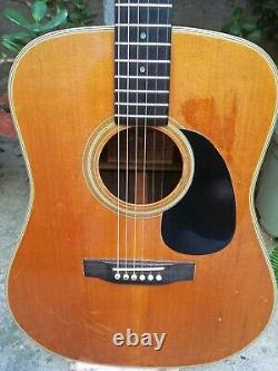 Vintage 1974 K. Yairi YW-130 Acoustic Guitar Made Japan MIJ Rosewood Martin D-28