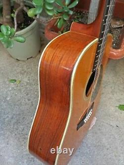 Vintage 1974 K. Yairi YW-130 Acoustic Guitar Made Japan MIJ Rosewood Martin D-28