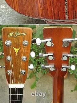 Vintage 1974 K. Yairi YW-130 Acoustic Guitar Made Japan MIJ Rosewood Martin D-28