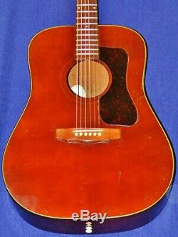 Vintage 1979 GUILD D-25M Acoustic, USA-Made, GdCond. Strong Player, Soft Case