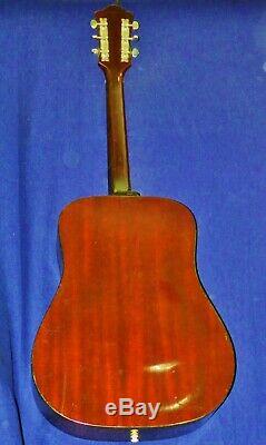 Vintage 1979 GUILD D-25M Acoustic, USA-Made, GdCond. Strong Player, Soft Case