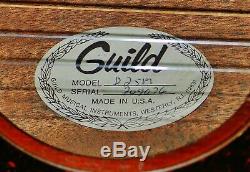 Vintage 1979 GUILD D-25M Acoustic, USA-Made, GdCond. Strong Player, Soft Case