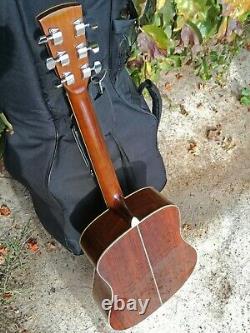 Vintage 1979 M. Suzuki W-300 Acoustic Guitar Made Japan MIJ Rosewood Martin D-28