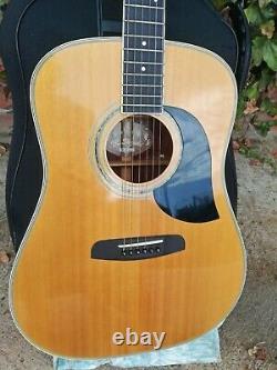 Vintage 1979 M. Suzuki W-300 Acoustic Guitar Made Japan MIJ Rosewood Martin D-28