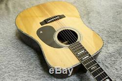 Vintage 1979 Vintage Acoustic guitar K YAIRI YW-600 Solid Spruce Made in Japan