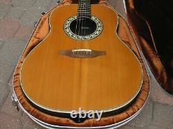 Vintage 1980 OVATION ACOUSTIC GUITAR MODEL 1111-4 Made in USA