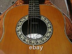 Vintage 1980 OVATION ACOUSTIC GUITAR MODEL 1111-4 Made in USA