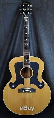 Vintage 70s Aria 9440 Everly Brothers J200 Copy Acoustic Guitar Made in Japan