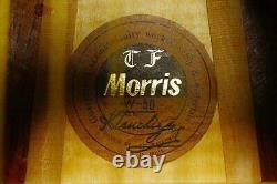 Vintage 80's made Morris T. F series W-50 B. Rosewood 3pc Body Back Made in Japan2