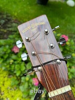 Vintage Acoustic Guitar Nagoya Suzuki SD 330 N Handcrafted Made in Japan