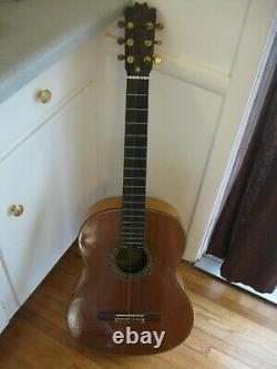 Vintage Alvarez Acoustic Guitar Model 5027, Made In Japan, For Parts As Is