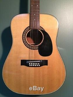 Vintage Alvarez Model 5021 12-String Acoustic Guitar MADE IN JAPAN