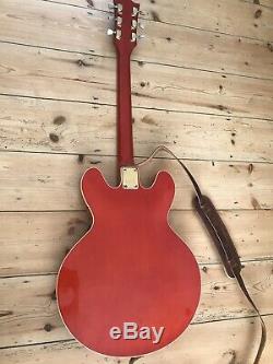 Vintage Antoria 1970s made in Japan semi acoustic guitar