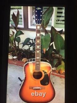 Vintage Aria Acoustic Guitar Made In Japan