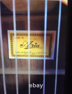 Vintage Aria Acoustic Guitar Made In Japan