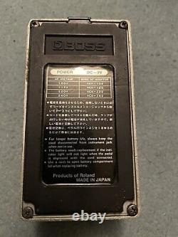 Vintage Boss NF-1 Made in Japan MIJ silver screw. Long dash. Momentary LED. 1979