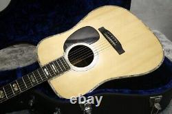 Vintage Early model Morris T. F W-100 Special Solid Spruce /Ebony Made in Japan