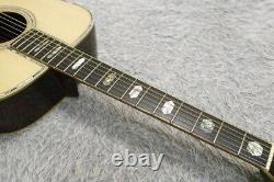 Vintage Early model Morris T. F W-100 Special Solid Spruce /Ebony Made in Japan