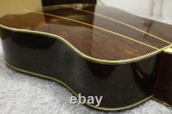 Vintage Early model Morris T. F W-100 Special Solid Spruce /Ebony Made in Japan