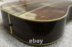 Vintage Early model Morris T. F W-100 Special Solid Spruce /Ebony Made in Japan