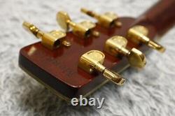 Vintage Early model Morris T. F W-100 Special Solid Spruce /Ebony Made in Japan