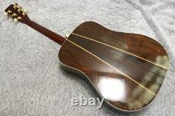 Vintage Early model Morris T. F W-100 Special Solid Spruce /Ebony Made in Japan