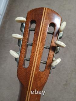 Vintage Eko Parlor Guitar Project Made In Italy Model P 8