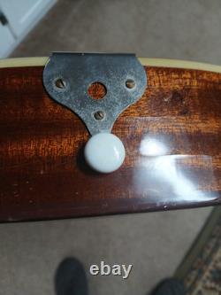 Vintage Eko Parlor Guitar Project Made In Italy Model P 8