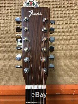 Vintage Fender F-55-12 Left Handed 12-String Acoustic Guitar Made in Japan MIJ