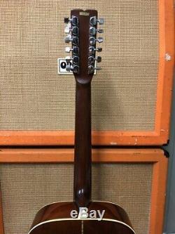 Vintage Fender F-55-12 Left Handed 12-String Acoustic Guitar Made in Japan MIJ