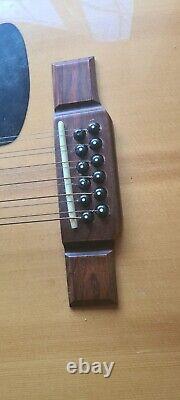 Vintage George Washburn Rare 12 String Acoustic Guitar, Made In Korea