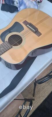 Vintage George Washburn Rare 12 String Acoustic Guitar, Made In Korea
