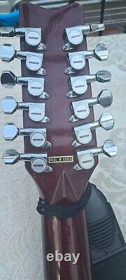 Vintage George Washburn Rare 12 String Acoustic Guitar, Made In Korea