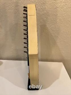 Vintage Gitarr-zither Made In Germany Wooden Guitar Rare Missing 1 String Vtg