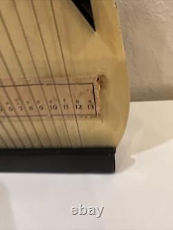 Vintage Gitarr-zither Made In Germany Wooden Guitar Rare Missing 1 String Vtg