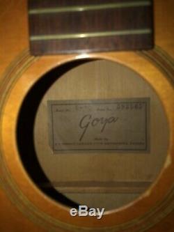Vintage Goya G10 Classical Guitar Made In Sweden