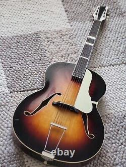 Vintage Guitar Guitar Archtop Percussion Guitar Made in Germany