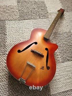 Vintage Guitar Guitar Framus Archtop Percussion Guitar Made in Germany