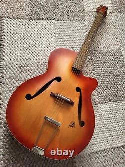 Vintage Guitar Guitar Framus Archtop Percussion Guitar Made in Germany