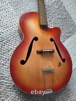 Vintage Guitar Guitar Framus Archtop Percussion Guitar Made in Germany