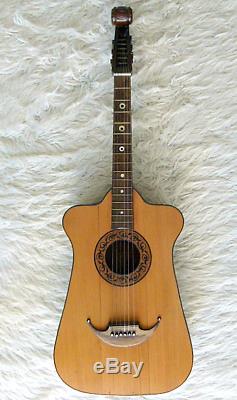 Vintage Guitar by Ludwig Lautersac. Hand made in Germany circa 1915