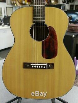 Vintage Harmony Acoustic Guitar H-162 USA Made Mahogany Orig Silber Case Strap