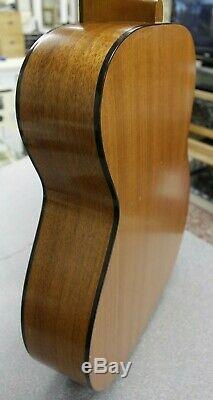 Vintage Harmony Acoustic Guitar H-162 USA Made Mahogany Orig Silber Case Strap
