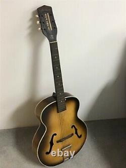 Vintage Harmony BROADWAY Acoustic Archtop Guitar USA Made 1950-60's